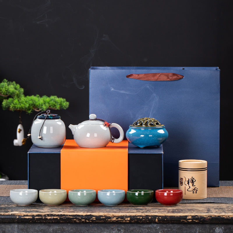 Ceramic Tea Set Accompanying Gift