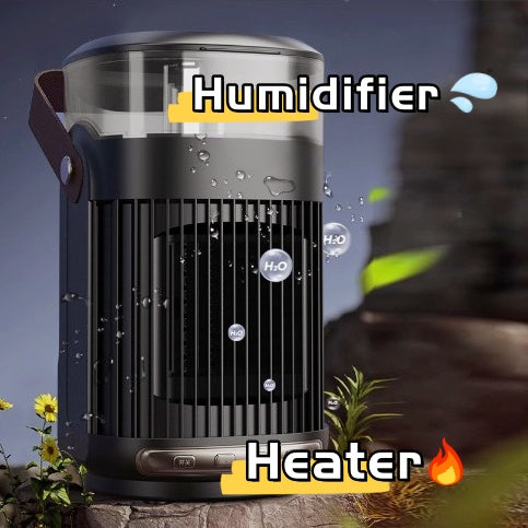 2-in-1 Portable Heater & Humidifier - High-Power Room Warmth