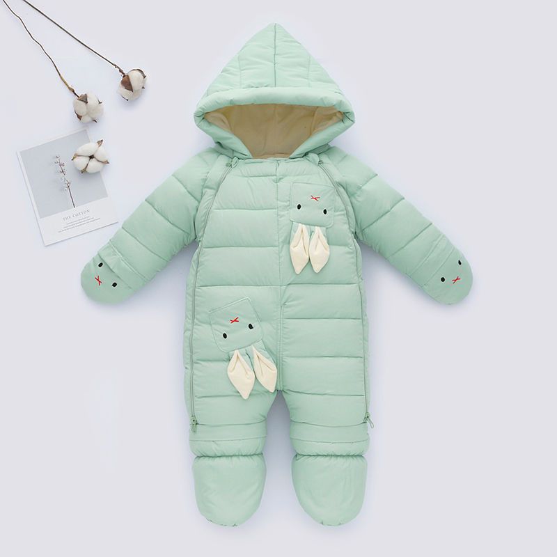 Newborn Baby girl Down One-piece Cotton Clothes