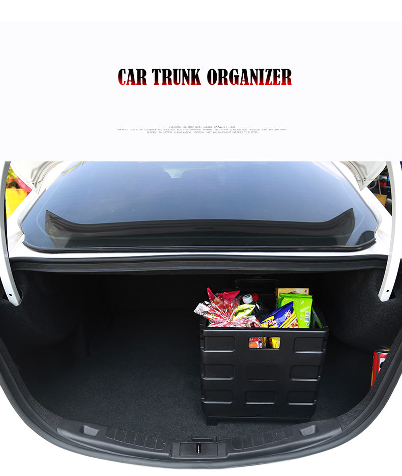 Car Trunk Organizer Auto Trolley Suitcase Travel Suitcase For Car Draw Bar Box For Shipping Storage Box For Car Boot