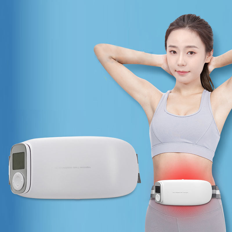 Electric Massage Lumbar Massager with Warm Moxibustion