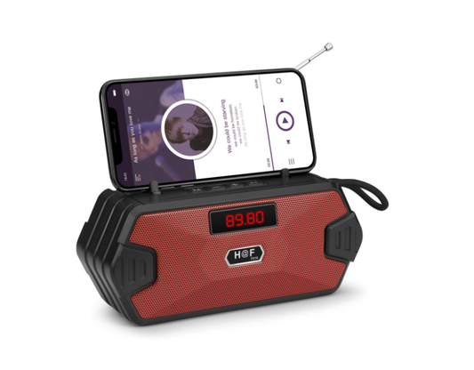 Wireless Outdoor USB Speakers with FM Radio