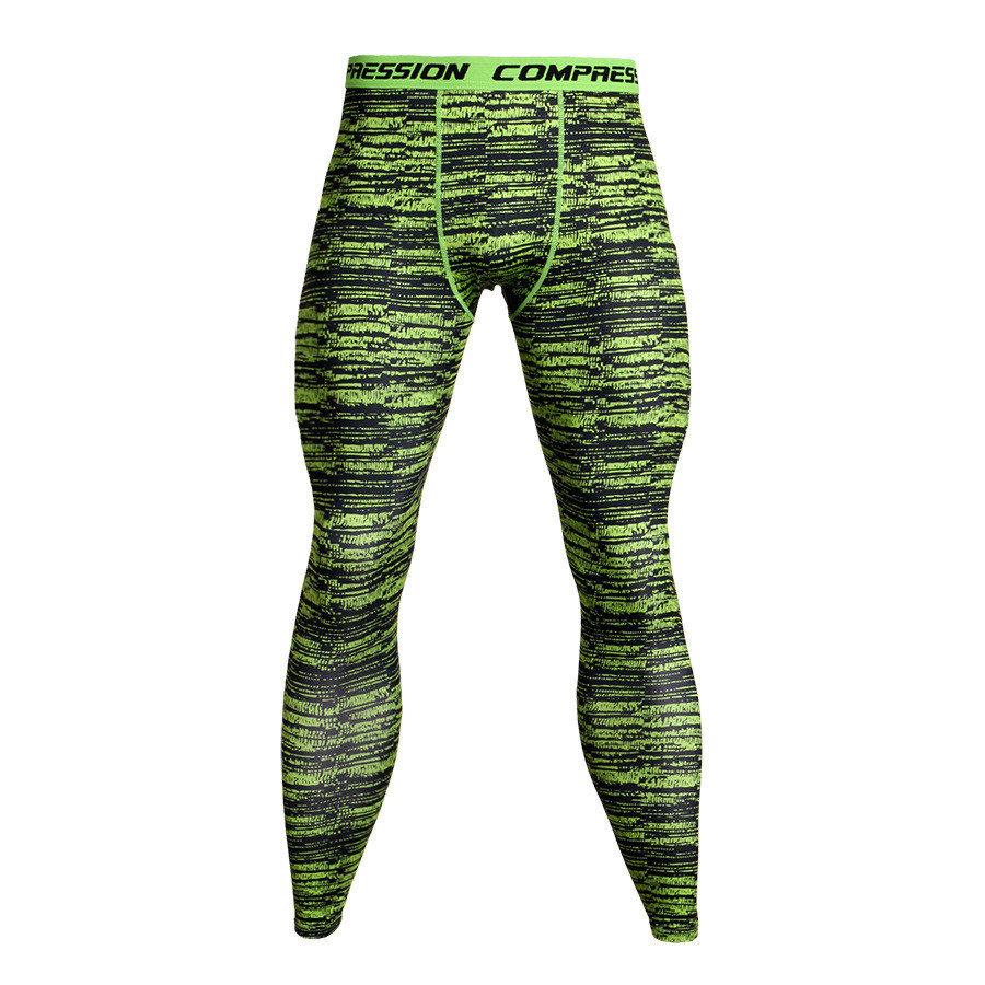 Mens Camo Compression Pants Fit wear Jogging Leggings