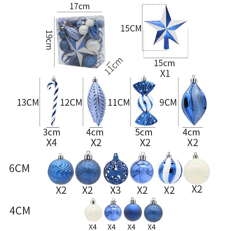 Christmas ball combination set 40 PCS