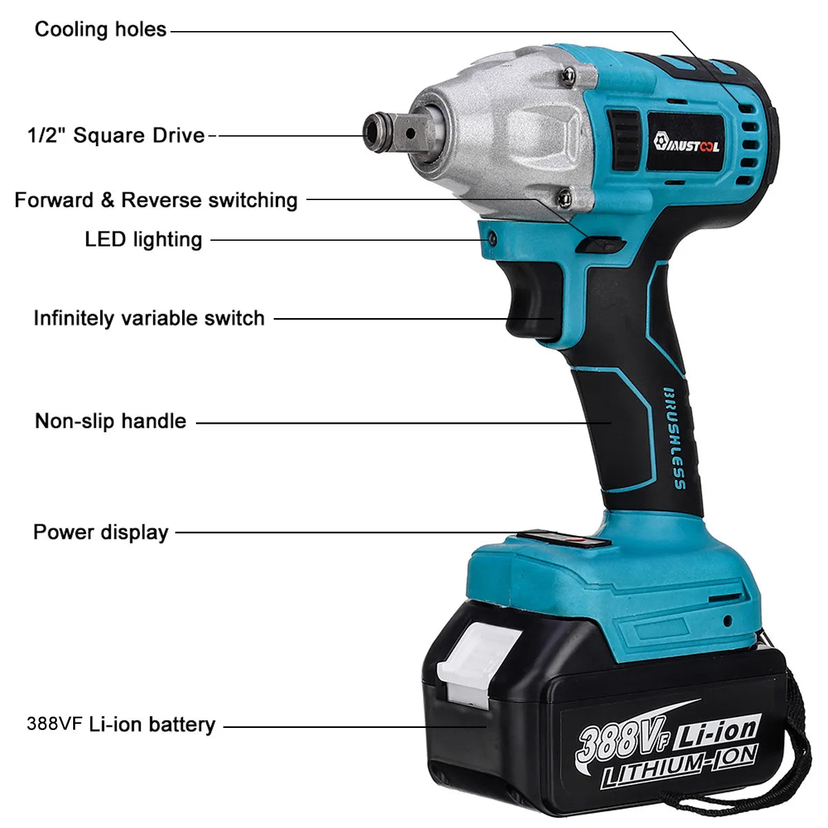 4 In 1 Electric Tool Set