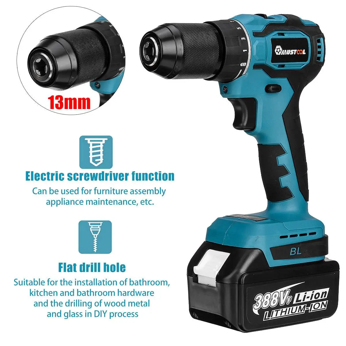 4 In 1 Electric Tool Set