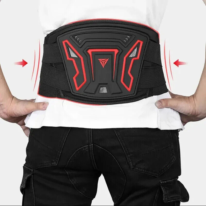 Waist protector belt for motorcycle