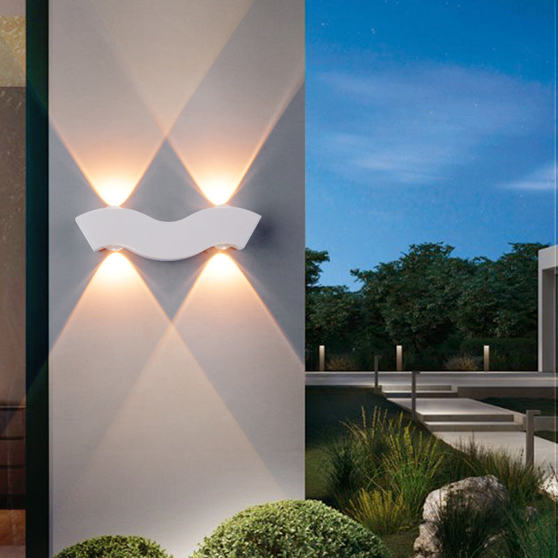 Simple light Creative light Garden Outdoor Waterproof Led Wall Light Indoor light