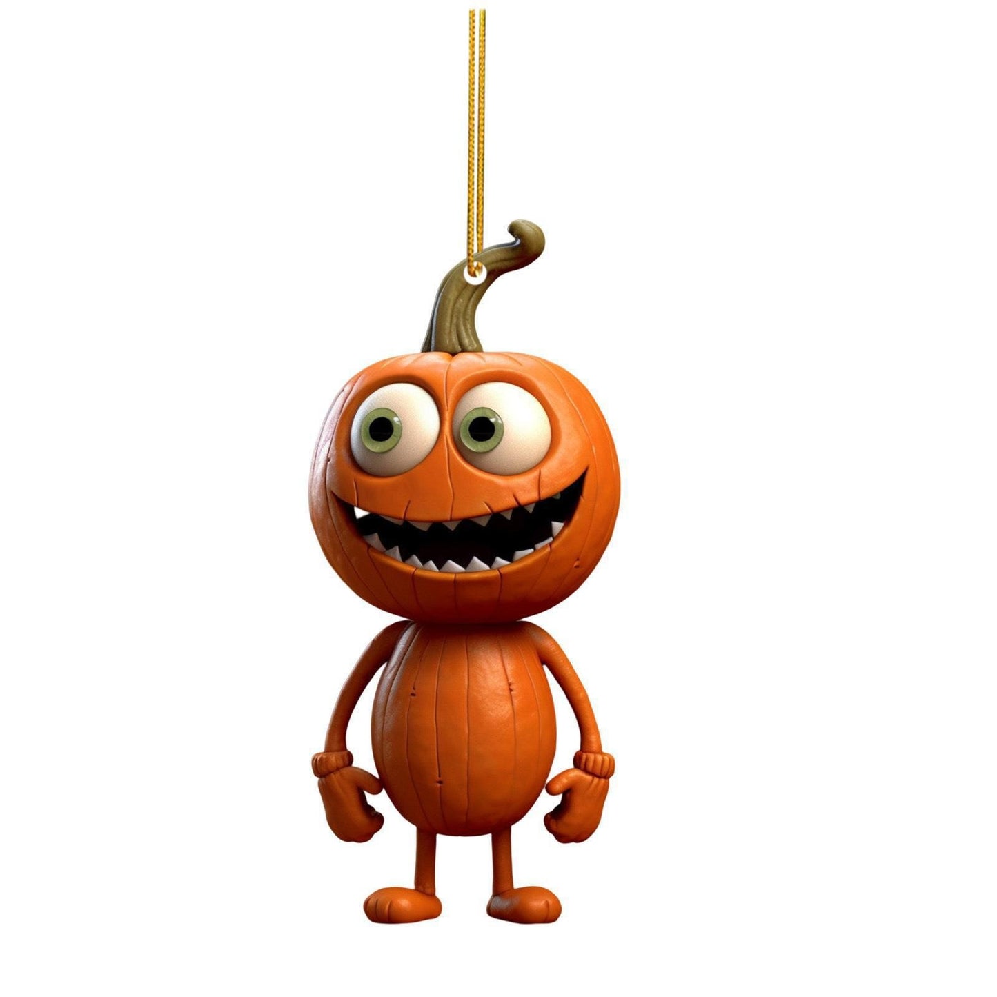 Halloween Pumpkin Automobile Hanging Ornament