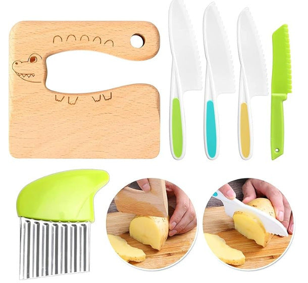 Children's Plastic Knife Cake Knife Fruit Knife Safe knife Anti sharp Not dangerous for children