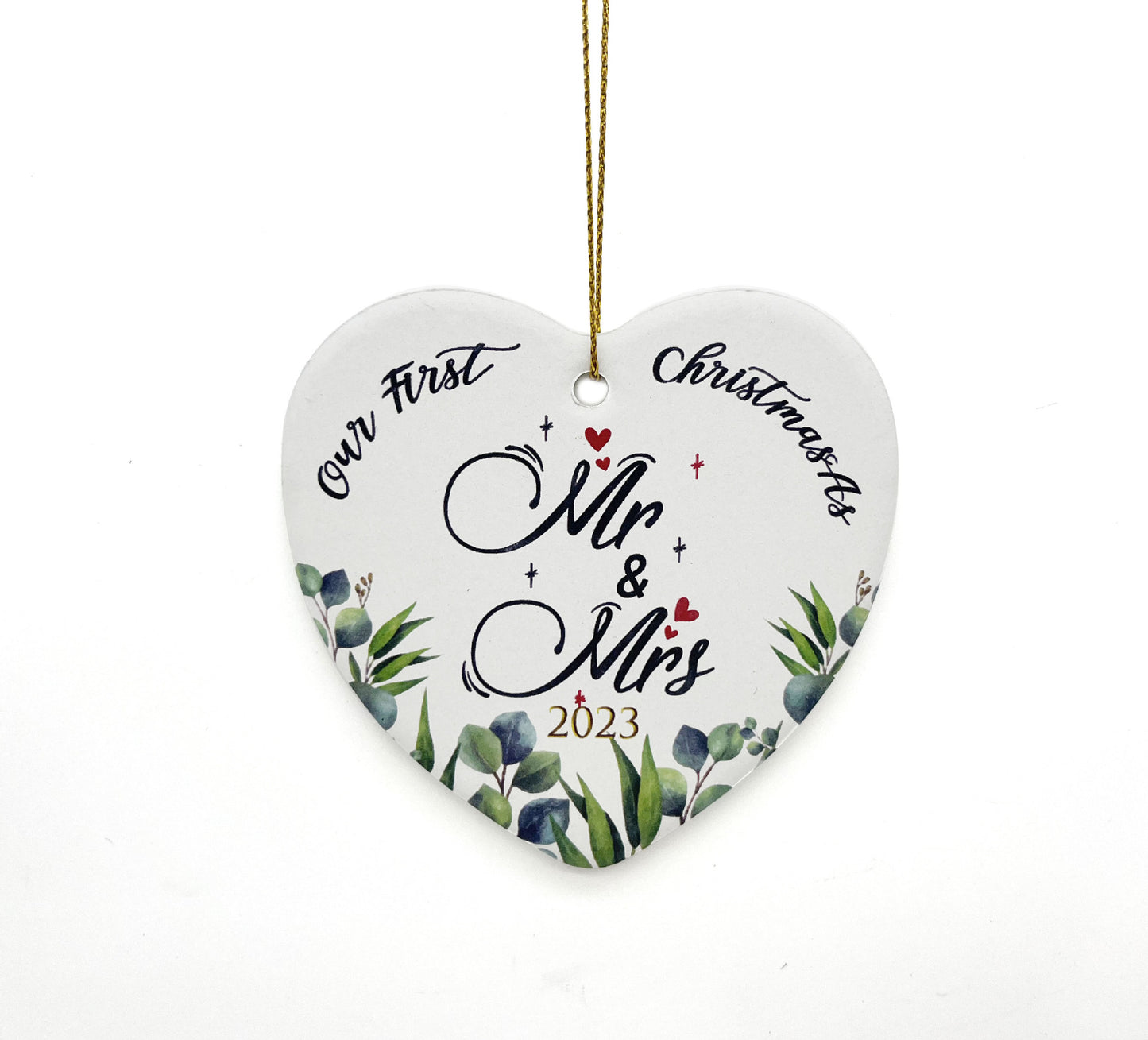 Christmas Ceramic Round Decorations Pendant