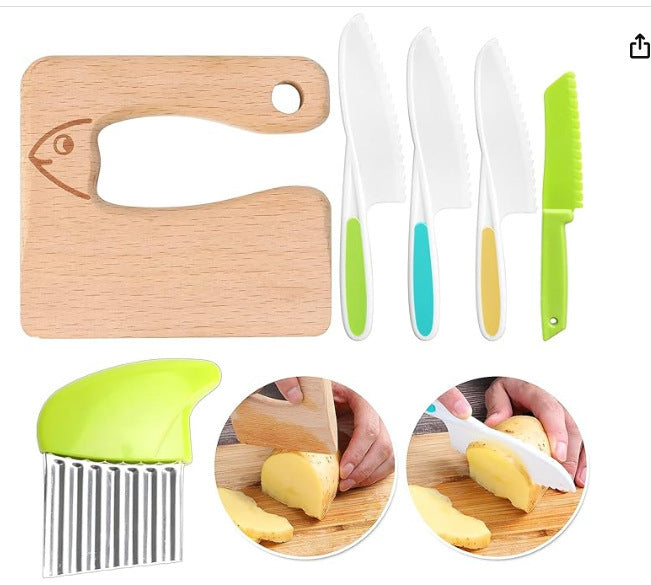 Children's Plastic Knife Cake Knife Fruit Knife Safe knife Anti sharp Not dangerous for children