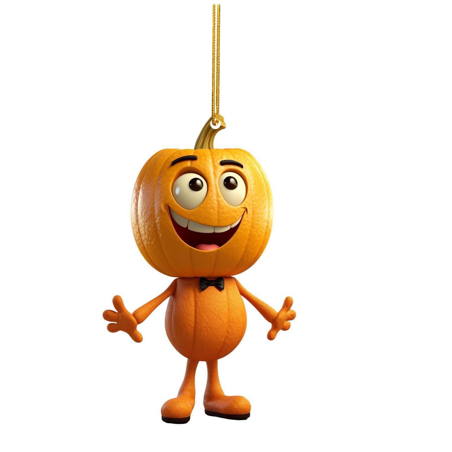 Halloween Pumpkin Automobile Hanging Ornament