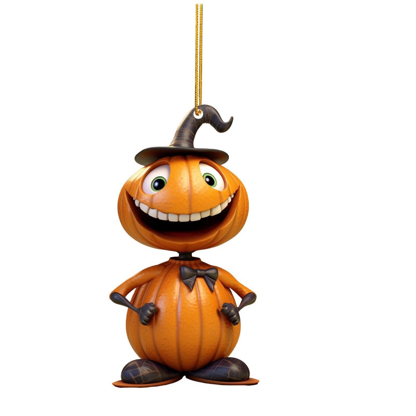 Halloween Pumpkin Automobile Hanging Ornament