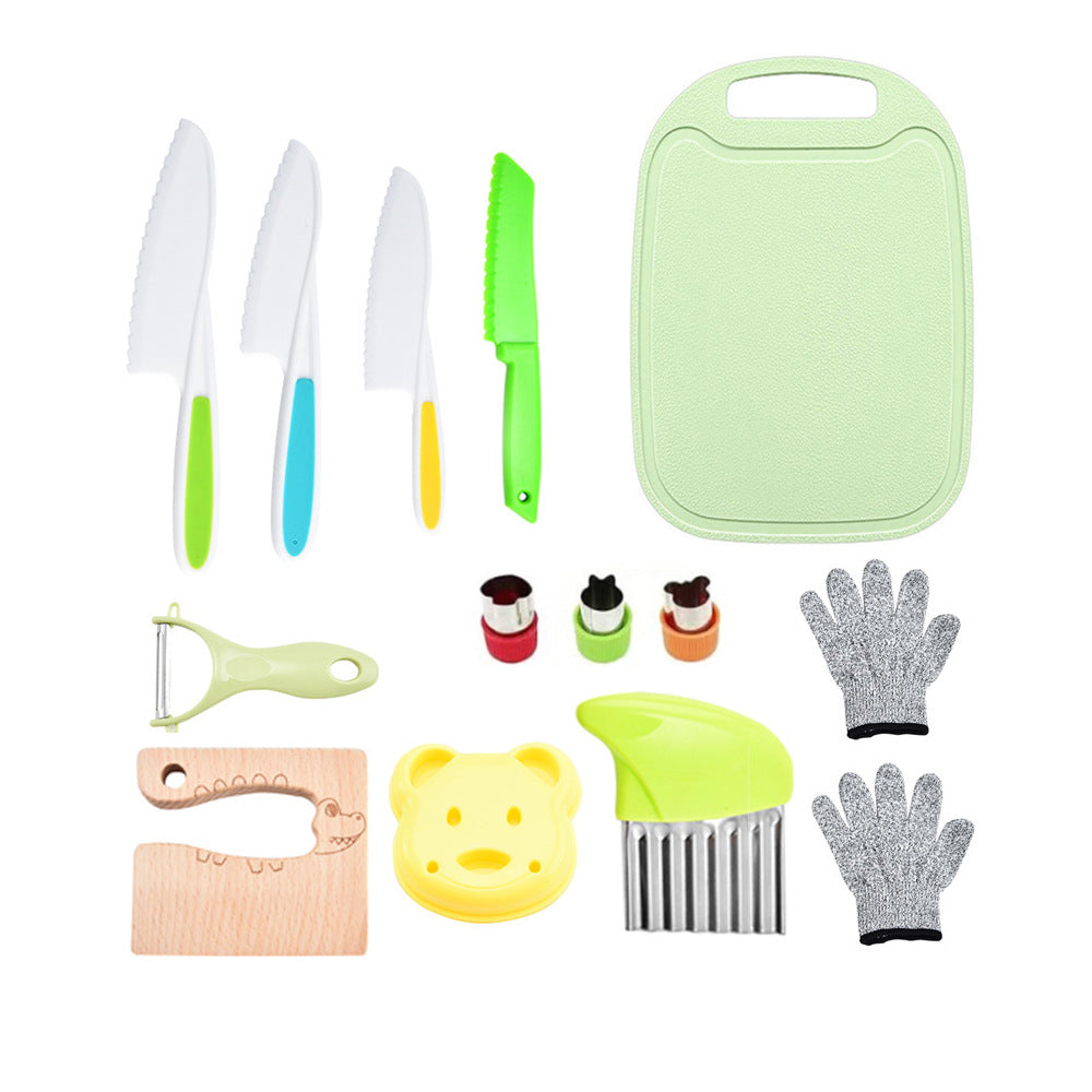 Children's Plastic Knife Cake Knife Fruit Knife Safe knife Anti sharp Not dangerous for children