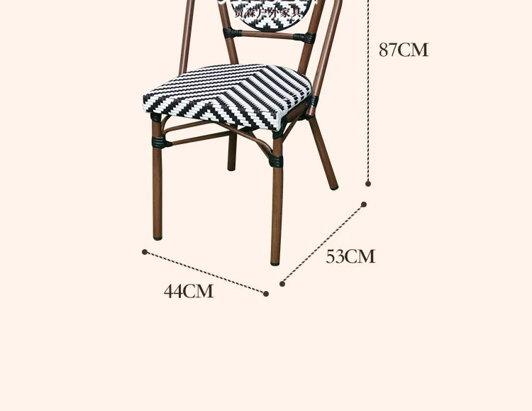 Retro Rattan Garden Furniture Sets Waterproof Nordic Natural Balcony Garden Furniture Sets Adult Moving Tuinmeubelen Decorations