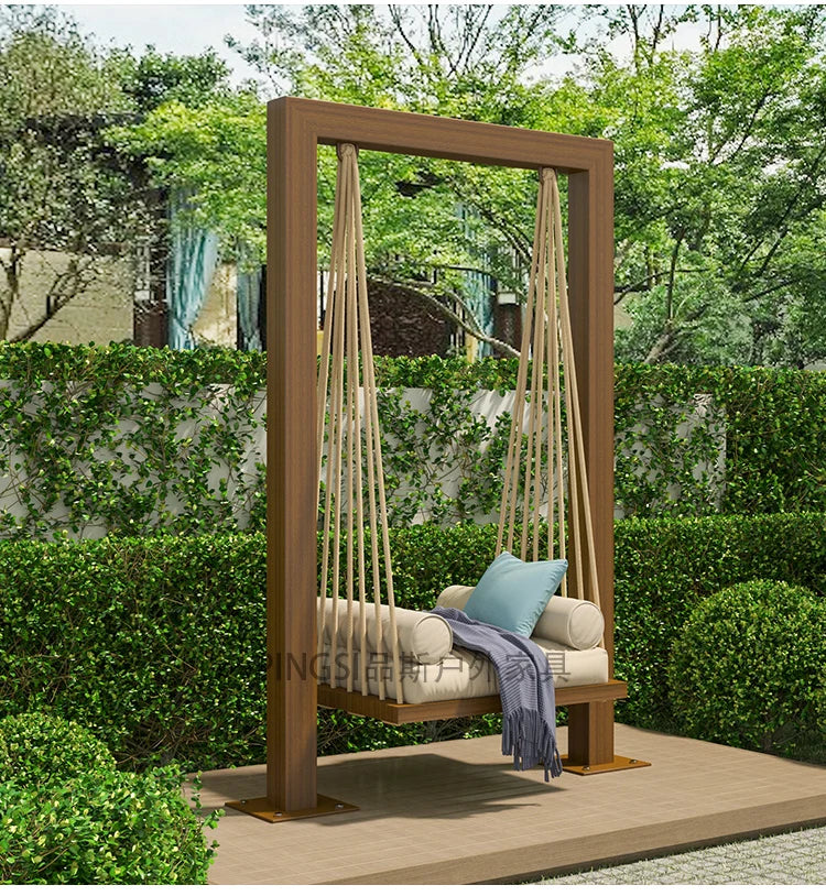 Luxury Sex Chair Patio Swings Garden Shaking Relax Hammock Patio Swings Hanging Suspended Outdoor Furniture Balançoires LLOS