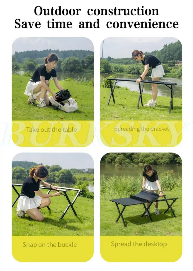 Multifunctional Fourism Folding Table Foldable Chair Fishing Chair Outdoor Camping Equipmen Camping Supplies Lift Function