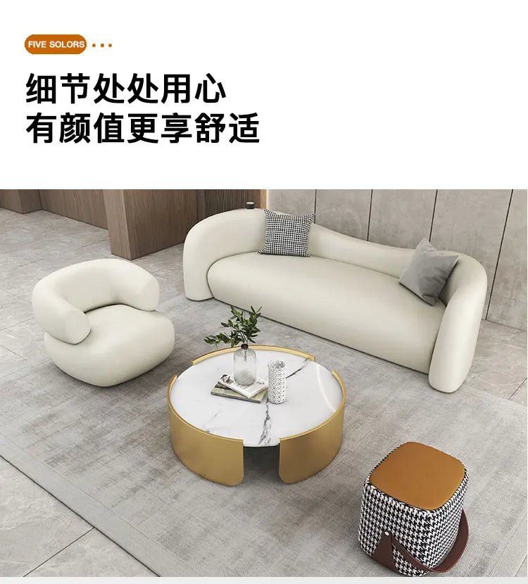 Recliner Modern Sofa Seat Reception Japanese European Salon Sofa Seat Patio Italian Casa Prefabbricata Living Room Furniture