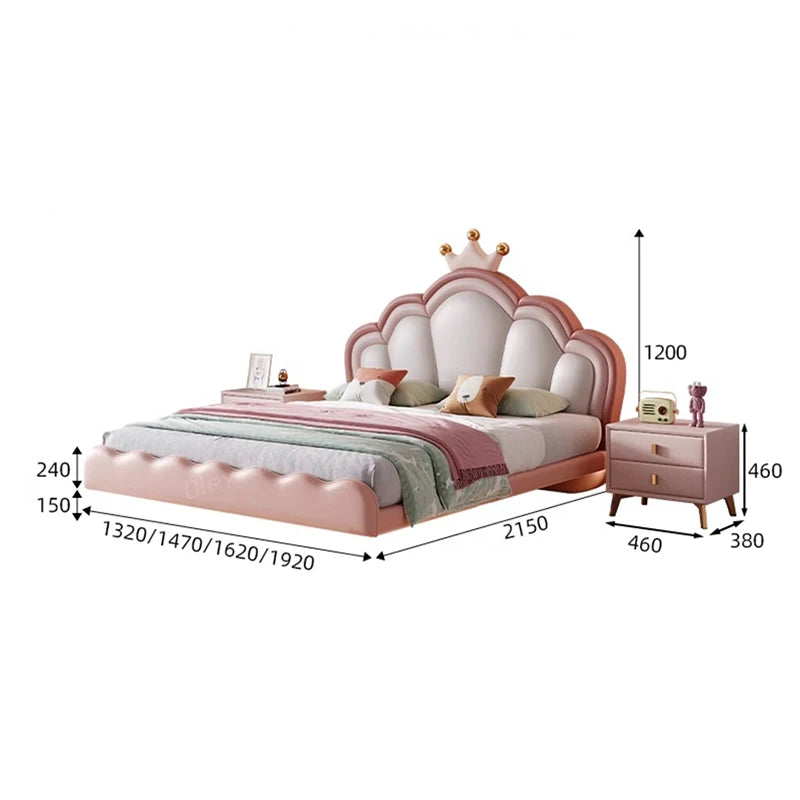 Girls princess bed Bed Baby Crib Cribs Kids Children Bed Children's Kid's Playpens Bedroom Furniture Literas Infantil Furniture