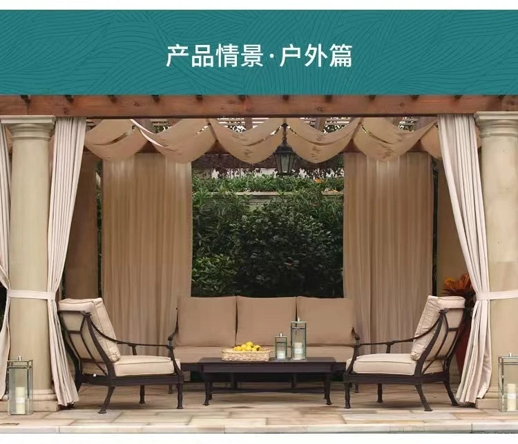 Unique Outdoor Furniture Sets Dining Lounge Back Yard Patio Furniture Sets Sectional European High Quality Mueble Jardin Chairs