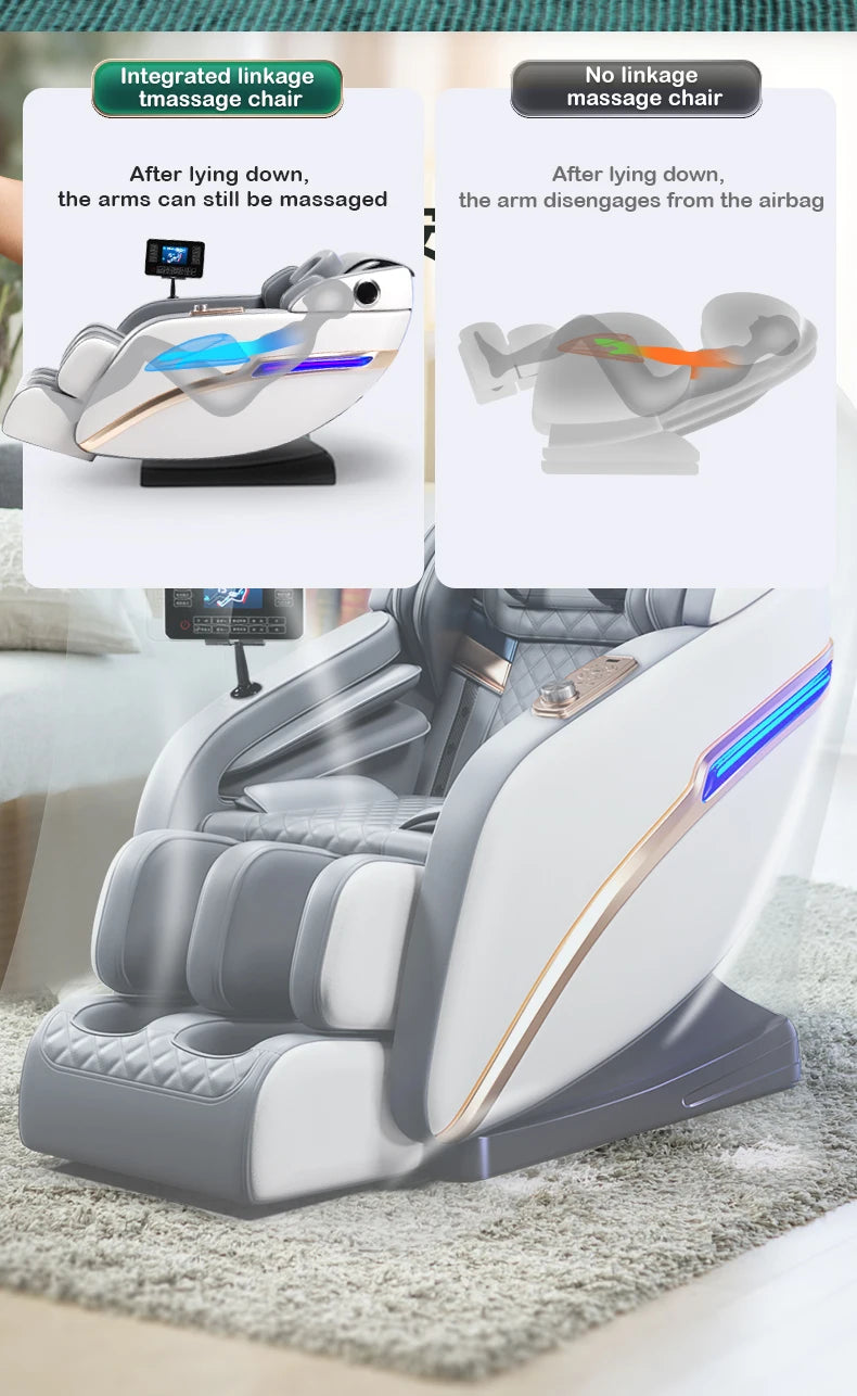 Jare 6502T/L  massage chairs electric 2024 luxury Home appliance full body  4d zero gravity professional massage chair