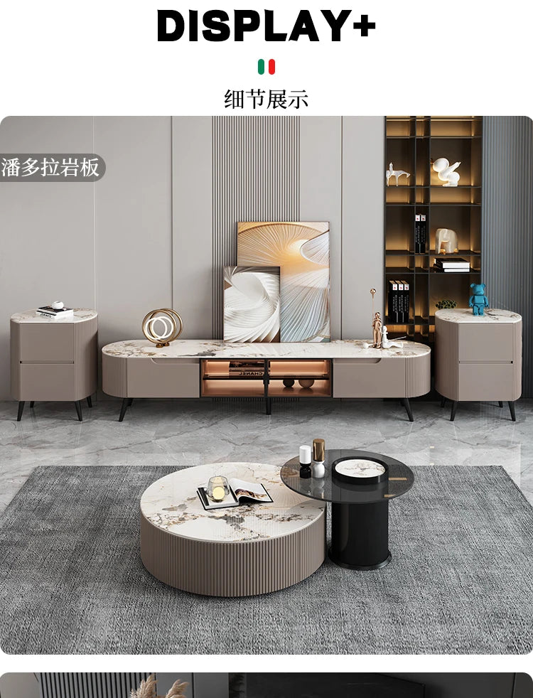 Storage Display Tv Stands Wooden Luxury Television Shelf Tv Cabinet Coffee Floor Moveis Para Casa Living Room Sets Furniture