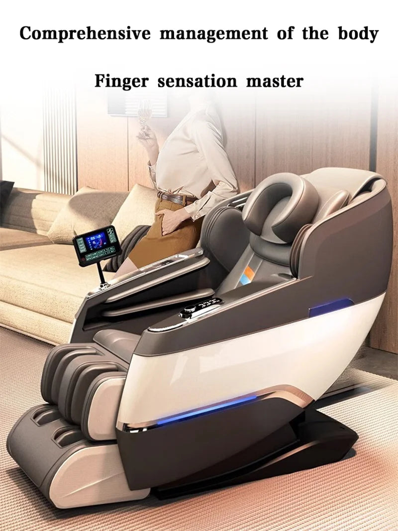 New Model Home Office Furniture Electric Massage Chair Heating Body care foot massage zero gravity full body Touch Screen