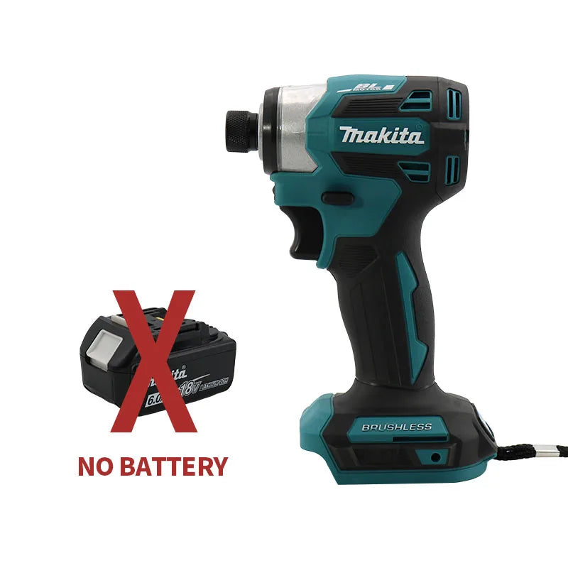 New Makita DTD173 Brushless Cordless 18V Lithium Battery Impact Screwdriver Speed 3600RPM Home Electric Drill Power Tools