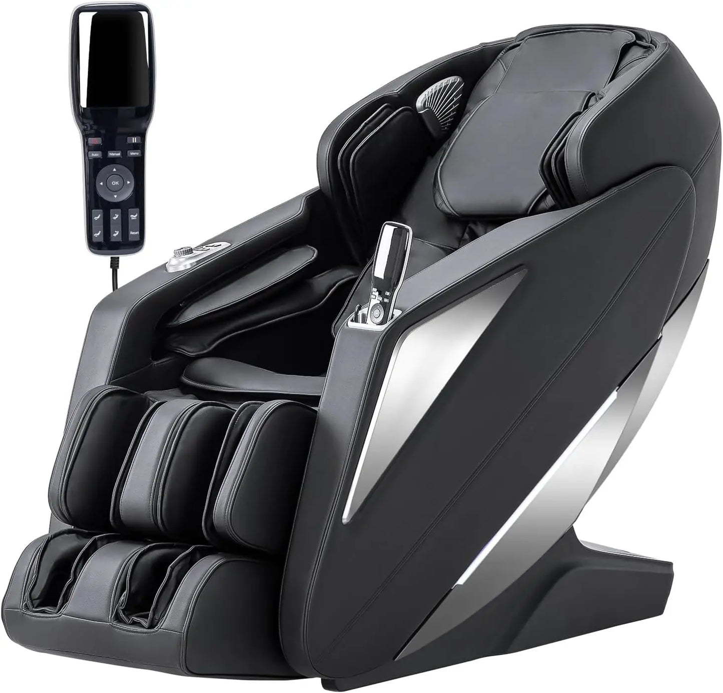 Massage Chair 2024 Full Body Massage Chair with Zero Gravity, Extended Footrest, SL Track, Yoga Stretch, Foot Rollers