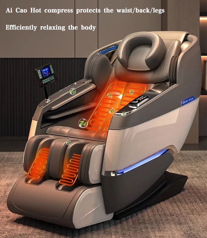 New Model Home Office Furniture Electric Massage Chair Heating Body care foot massage zero gravity full body Touch Screen