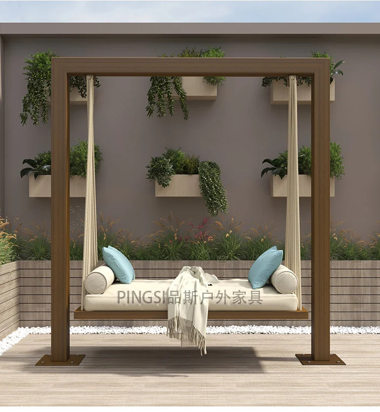 Luxury Sex Chair Patio Swings Garden Shaking Relax Hammock Patio Swings Hanging Suspended Outdoor Furniture Balançoires LLOS