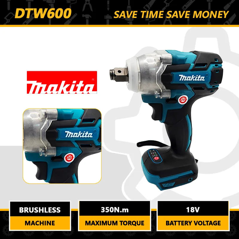 Makita 18V Cordless Electric Wrench Drill