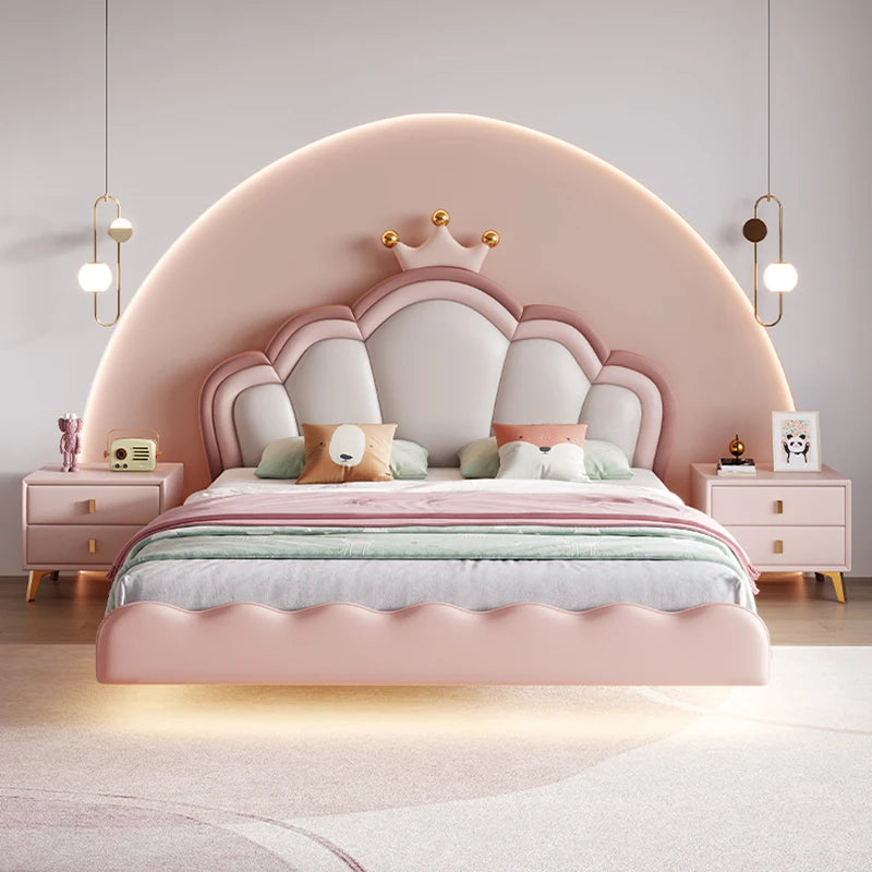 Girls princess bed Bed Baby Crib Cribs Kids Children Bed Children's Kid's Playpens Bedroom Furniture Literas Infantil Furniture