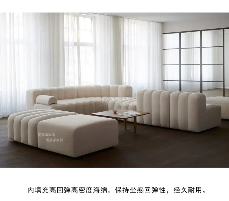 Nordic Living Room Sofa Salon Italian Modern Minimalist Luxury White Sofa Designer Sectional Couch Sofas Para El Hogar Decor