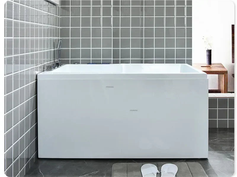 Modern Acrylic Freestanding Bathtub Small Apartment Bathroom Massage Bathtub Onstant Temperature Surfing Jacuzzi Bath Tub