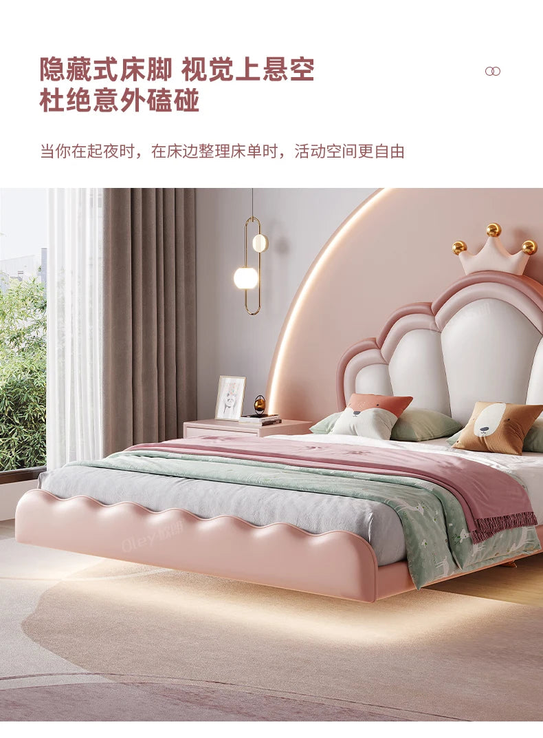 Girls princess bed Bed Baby Crib Cribs Kids Children Bed Children's Kid's Playpens Bedroom Furniture Literas Infantil Furniture