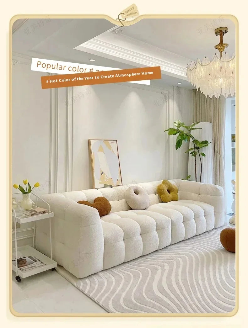 Velvet Lounge White Sofa Cloud Corner Floor Room Couch Sofa Sectional Love Seat Articulos Para El Hogar Lounge Suites Furniture