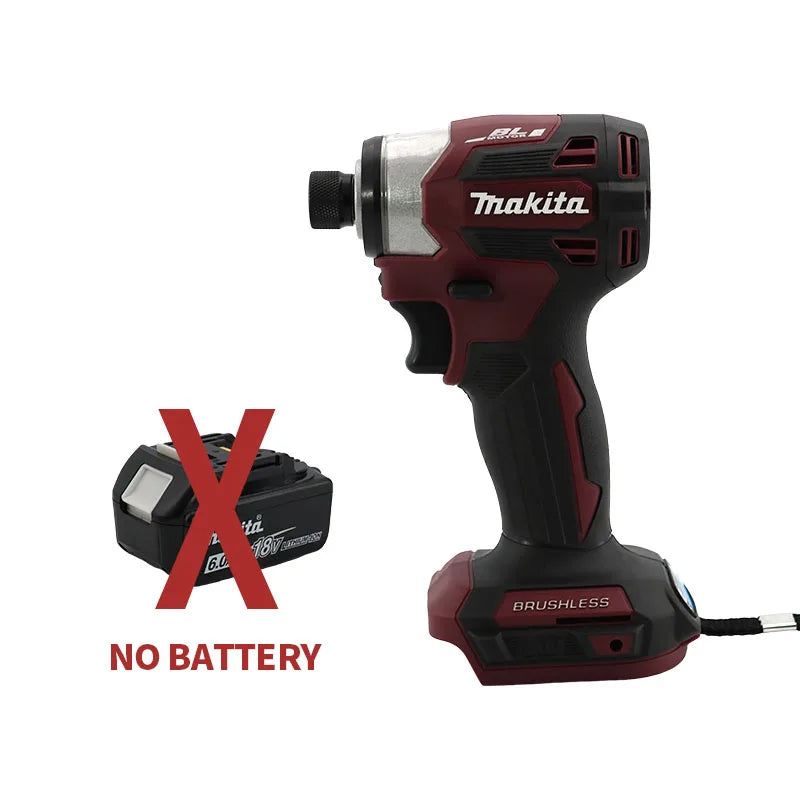 New Makita DTD173 Brushless Cordless 18V Lithium Battery Impact Screwdriver Speed 3600RPM Home Electric Drill Power Tools