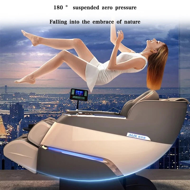 New Model Home Office Furniture Electric Massage Chair Heating Body care foot massage zero gravity full body Touch Screen