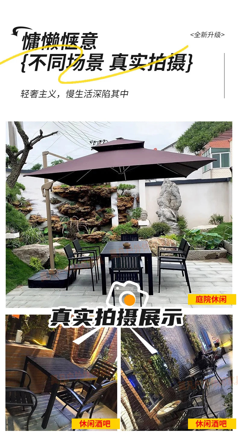 Garden Outdoor Set High-quality Eco-charger Prefabricated Modern Simplicity Warehouse Harging Station Rattan Outdoor Furniture