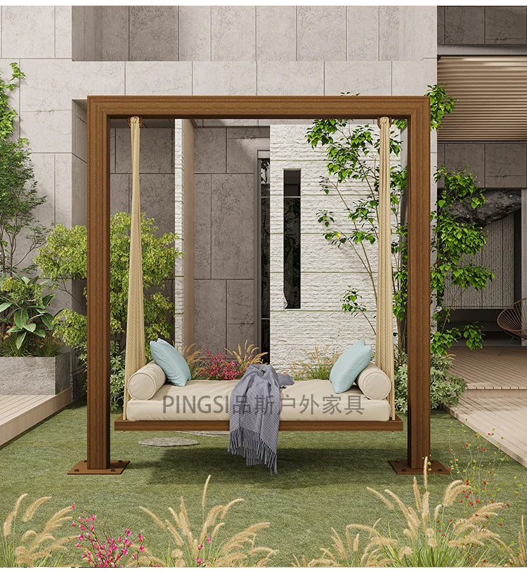 Luxury Sex Chair Patio Swings Garden Shaking Relax Hammock Patio Swings Hanging Suspended Outdoor Furniture Balançoires LLOS