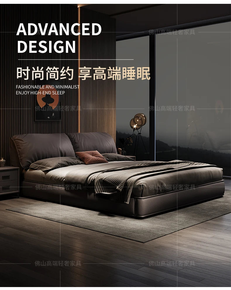 Bedroom Beauty Bed Modern Modern King Size Luxury Children Comfortable Bed Japanese Camas De Casal Lounge Suite Furniture