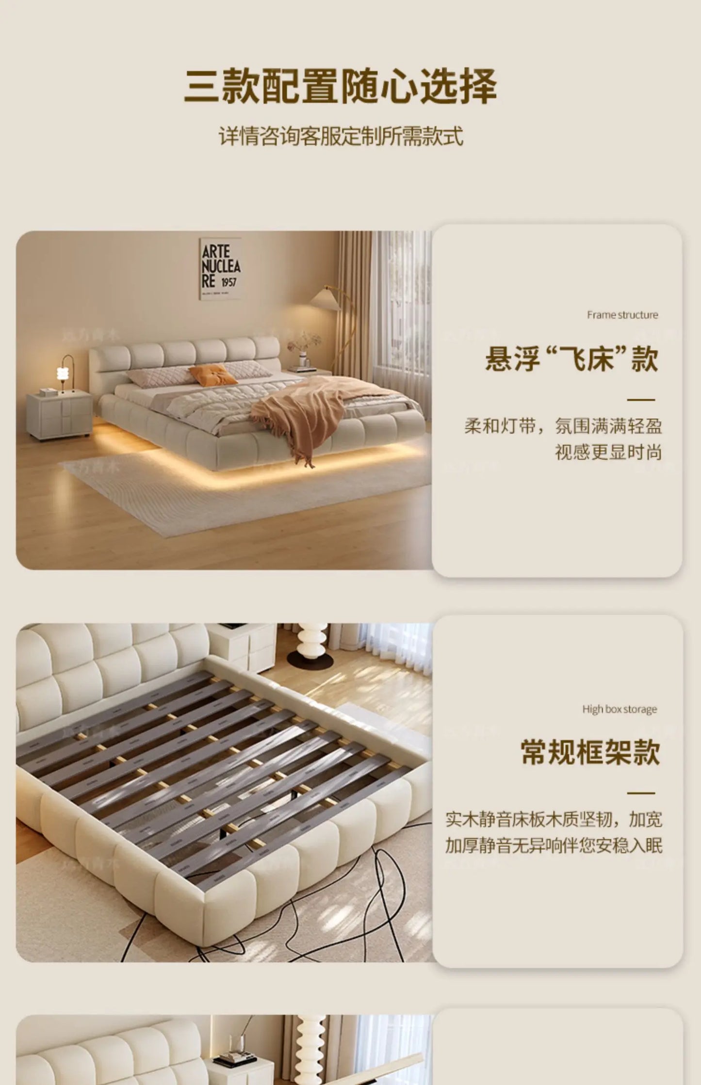 Nordic Bedroom Couple Bed Queen Cheap Modern Luxury Bedroom Bed Wood Lounge Cama Elastica Pula Pula Space Saving Furniture