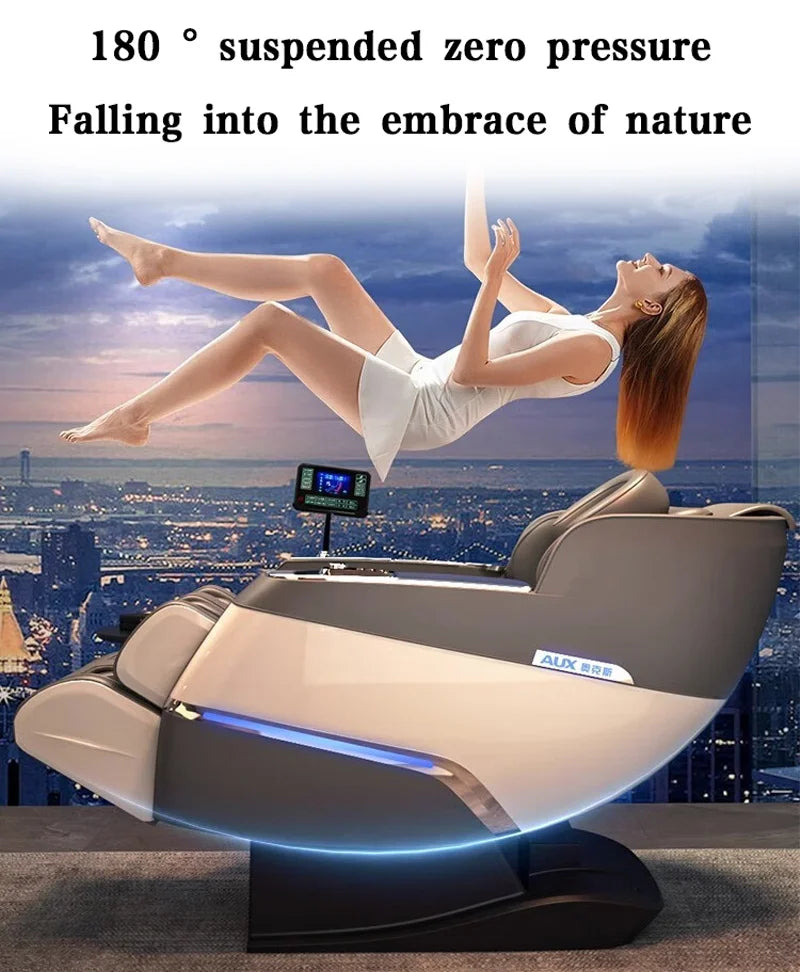 New Model Home Office Furniture Electric Massage Chair Heating Body care foot massage zero gravity full body Touch Screen