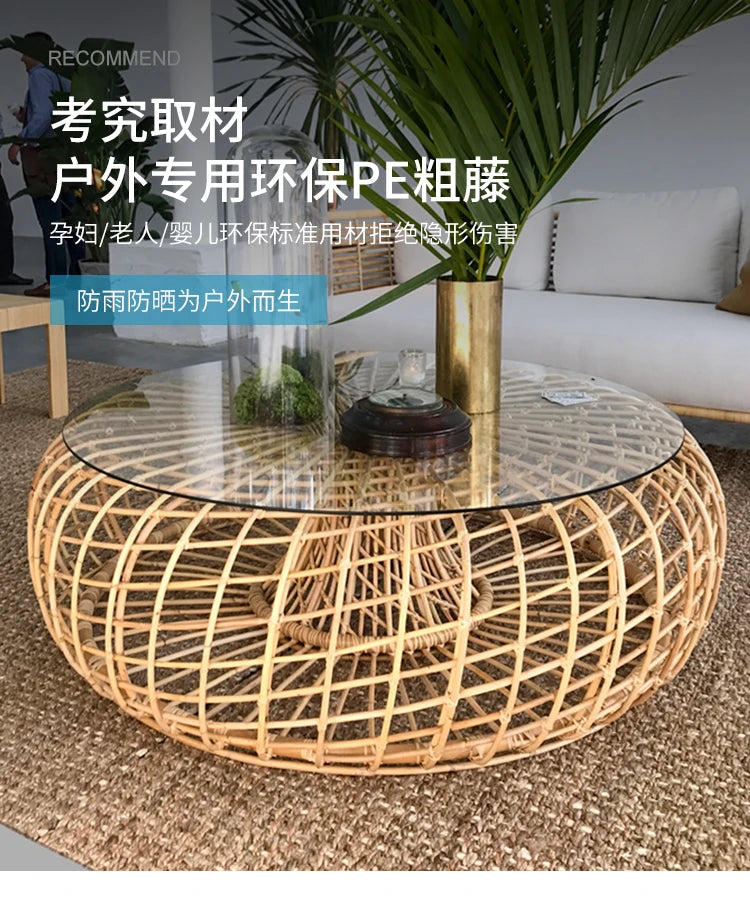 Rattan Garden Furniture Outdoor Sets Unique Modern Home Furniture Coffee Sets Outdoor Lounge High Quality Moveis Jardim Chairs