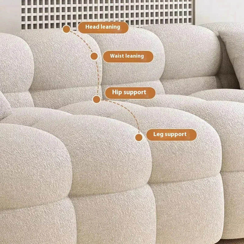 Velvet Lounge White Sofa Cloud Corner Floor Room Couch Sofa Sectional Love Seat Articulos Para El Hogar Lounge Suites Furniture