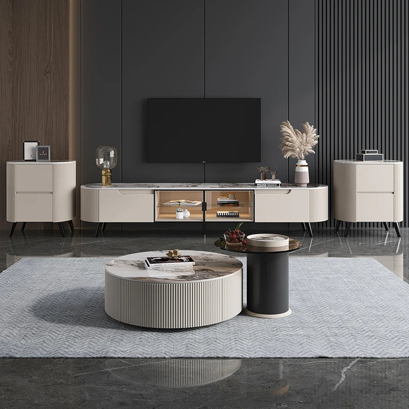 Storage Display Tv Stands Wooden Luxury Television Shelf Tv Cabinet Coffee Floor Moveis Para Casa Living Room Sets Furniture