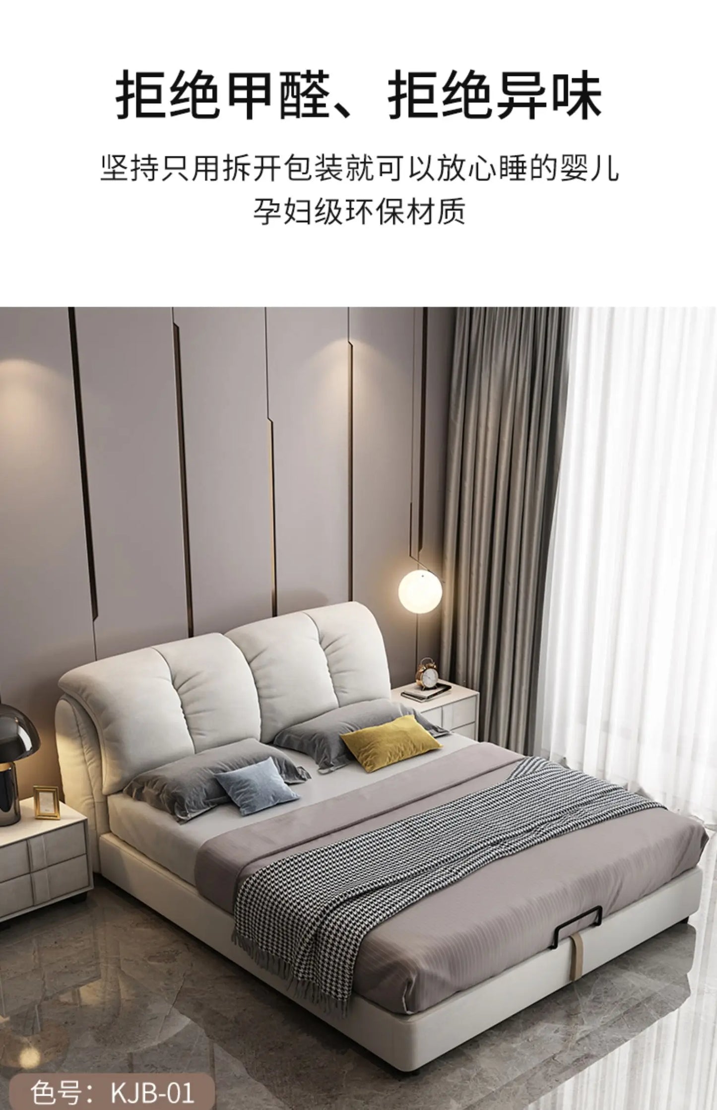 Bedroom Furniture Modern Accessories Double Queen Size Bed With Storage Sleeping Camas De Casal De Luxo Home Decoration