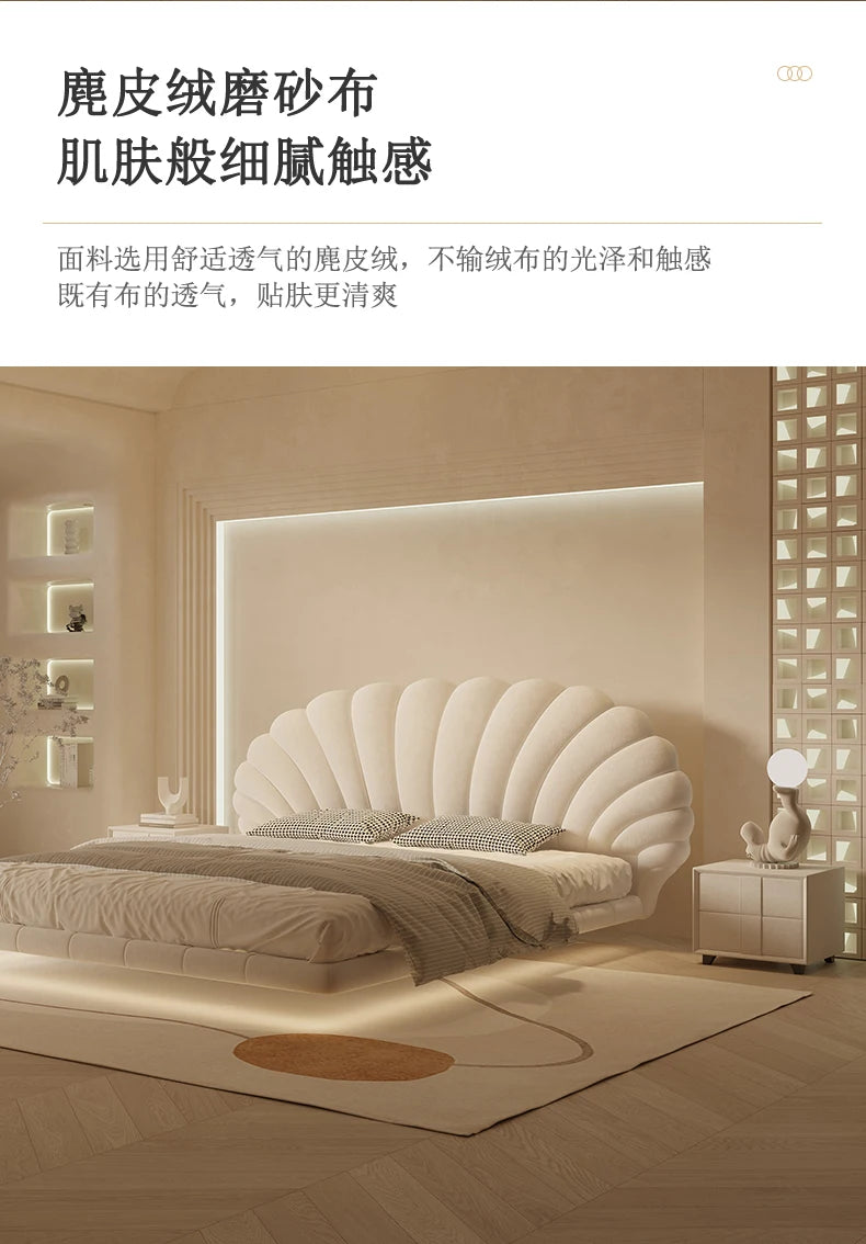 Unique Modern King Size Bed Modern Pretty White Princess Bed Loft Comferter Camas De Dormitorio Luxury Bedroom Set Furniture